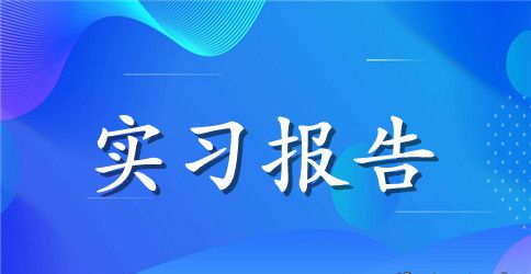 暑期大学生会计实习报告