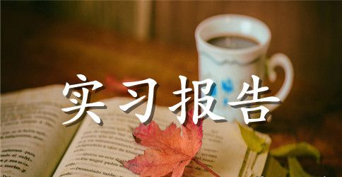 实用的毕业实习报告模板合集六篇