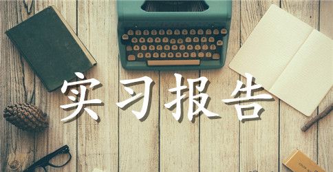 实用的暑假实习报告范文集锦八篇