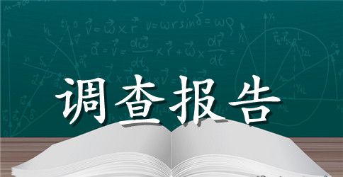 【热门】学生调查报告范文汇总五篇