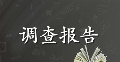精选市场调查报告锦集七篇