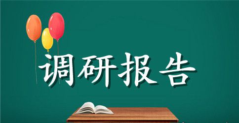 大学生市场调研报告优秀范文