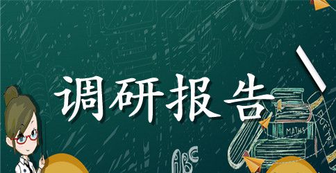市场调研报告撰写范文