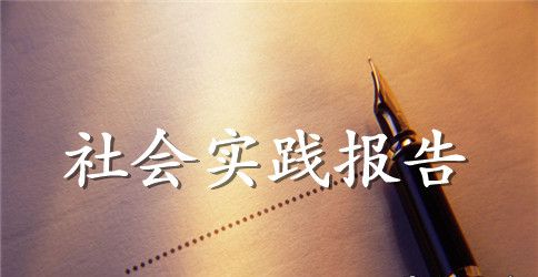 新闻专业的大学生暑假实践报告