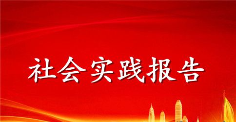 寒假三下乡的社会实践报告范文
