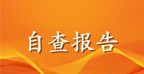环保自查报告