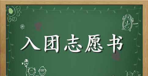 2023年中学生入团志愿书400字