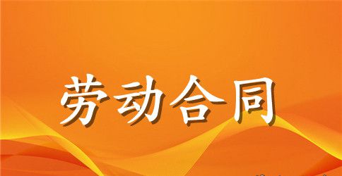 公司劳动合同格式