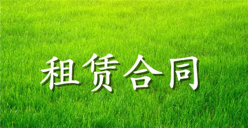 【精华】租赁合同范文5篇