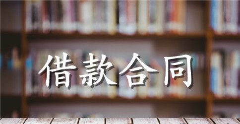 个人借款合同简单版范文