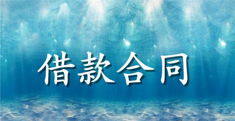 信用借款担保合同范本