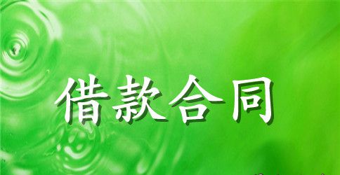 正规个人抵押借款合同