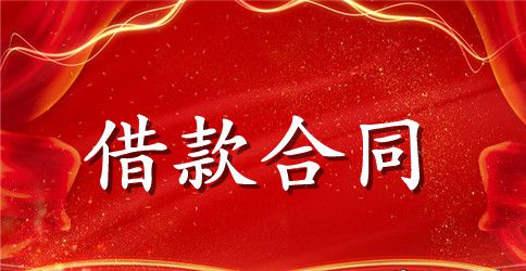 个人借款合同格式模板大全