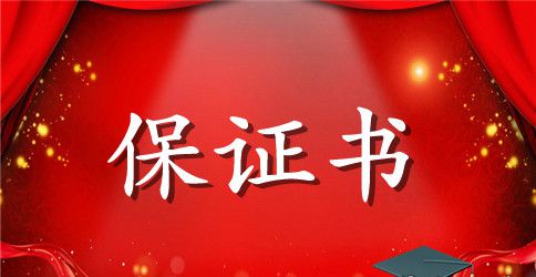 中学上课不说话保证书