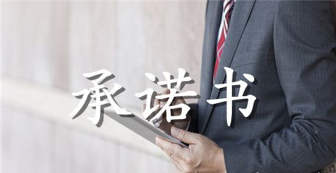 精选个人承诺书模板合集5篇