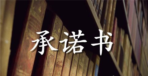 售后服务承诺书