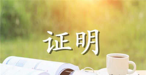 教师在校工作证明模板