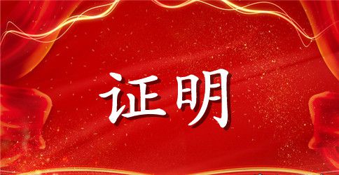 农村的收入证明