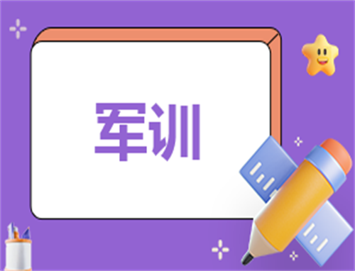 军训总结感受100字